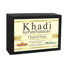 khadi charcoal soap