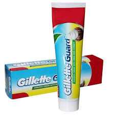 gillette saving guard cream