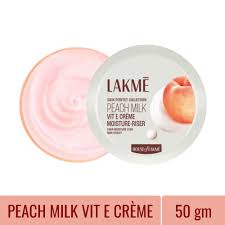 lakme peach milk cream
