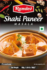 RAMDEV SHAHI PANEER MASALA 50G