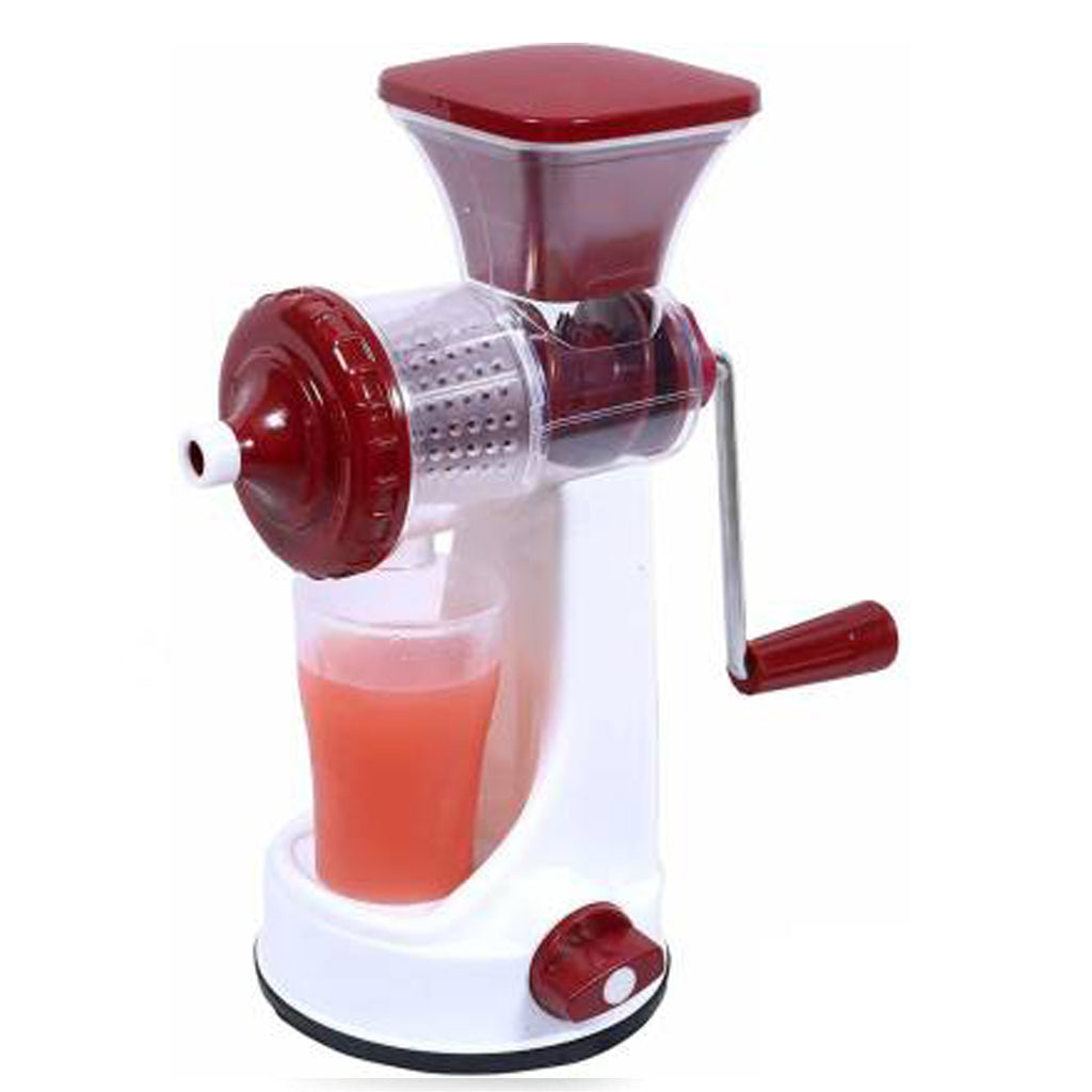 Manual Fruit Vegetable Juicer with Juice Cup and Waste Collector