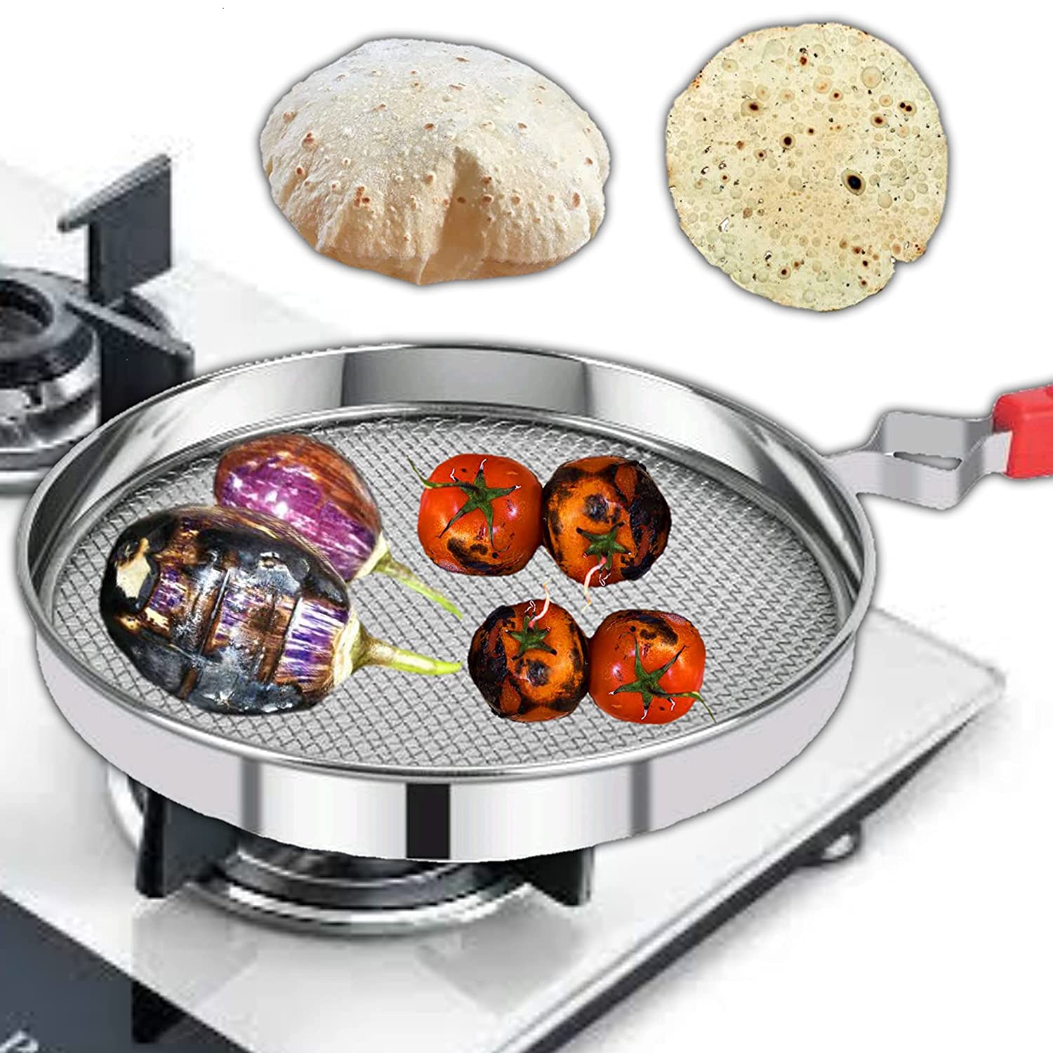 Steel Roaster Grill Jali For Tandoor & Chapati Roast Use ( 1 pc )