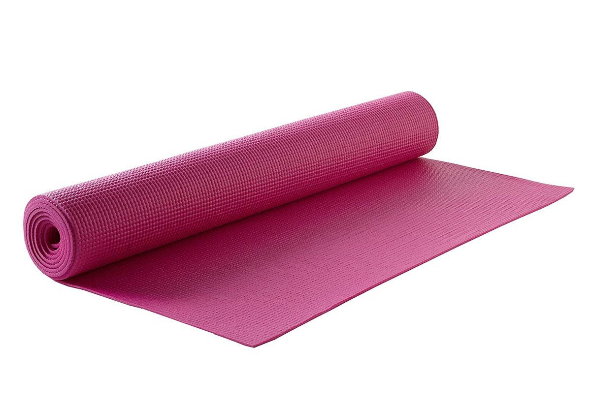 Yoga Mat Eco-Friendly For Fitness Exercise Workout Gym with Non-Slip (180x60xcm) Color may very