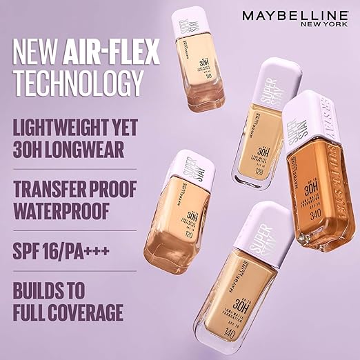 MAYBELLINE SUPER STAY FOUNDATION 128