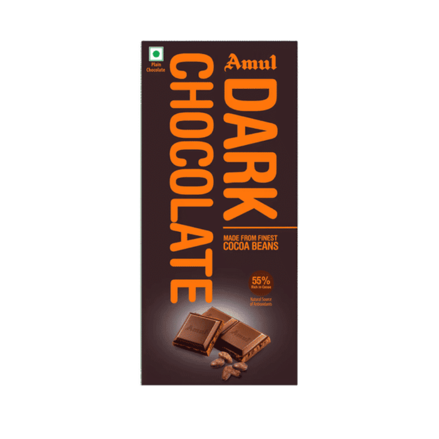 AMUL BEST WISHES DARK CHOCOLATE 150GM