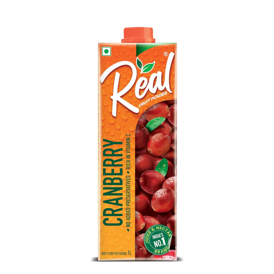 REAL FRUIT POWER CRANBERRY 1L