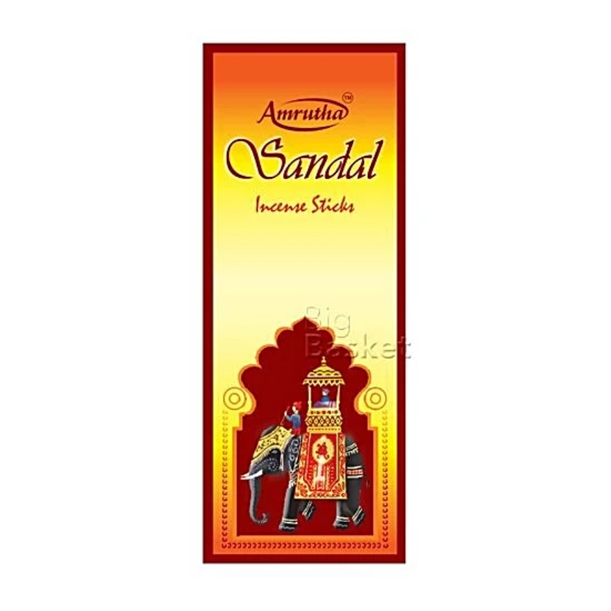 AMRUTHA  SANDAL INSENSE SITCKS 100 G