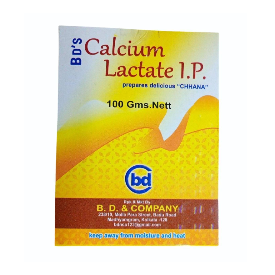 BDS CALCIUM LACTATE 100GM