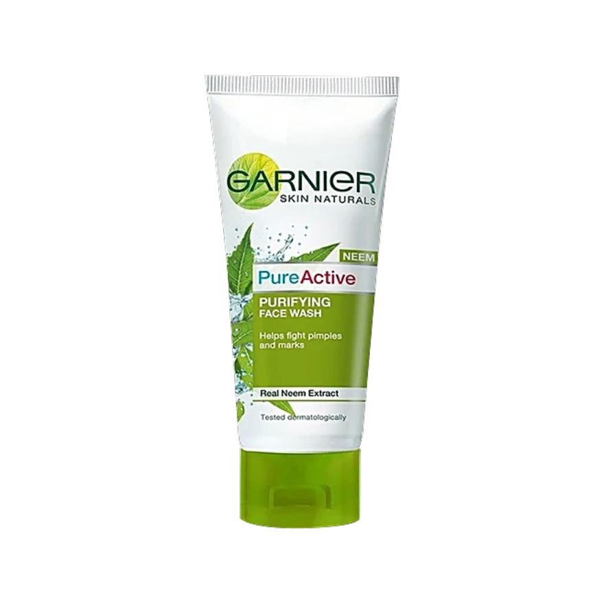 GARNIER PURE ACTIVE NEEM FACE WASH 100GM