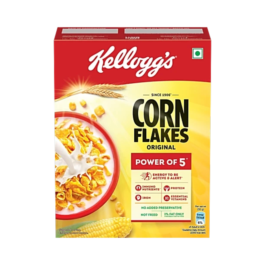 KELLOGGS CORN FLAKES ORIGINAL 100GM