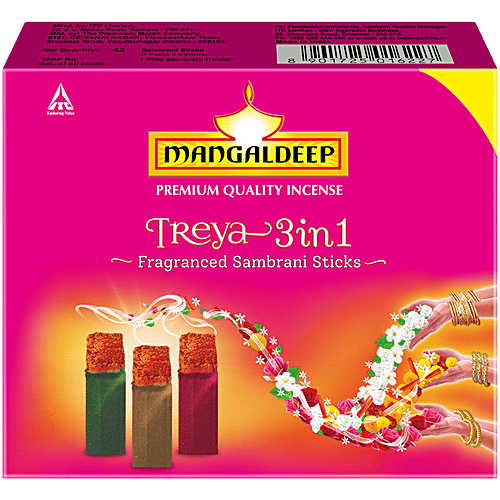 MANGALDEEP TREYA BARAQUET 100GM MRP-55/-
