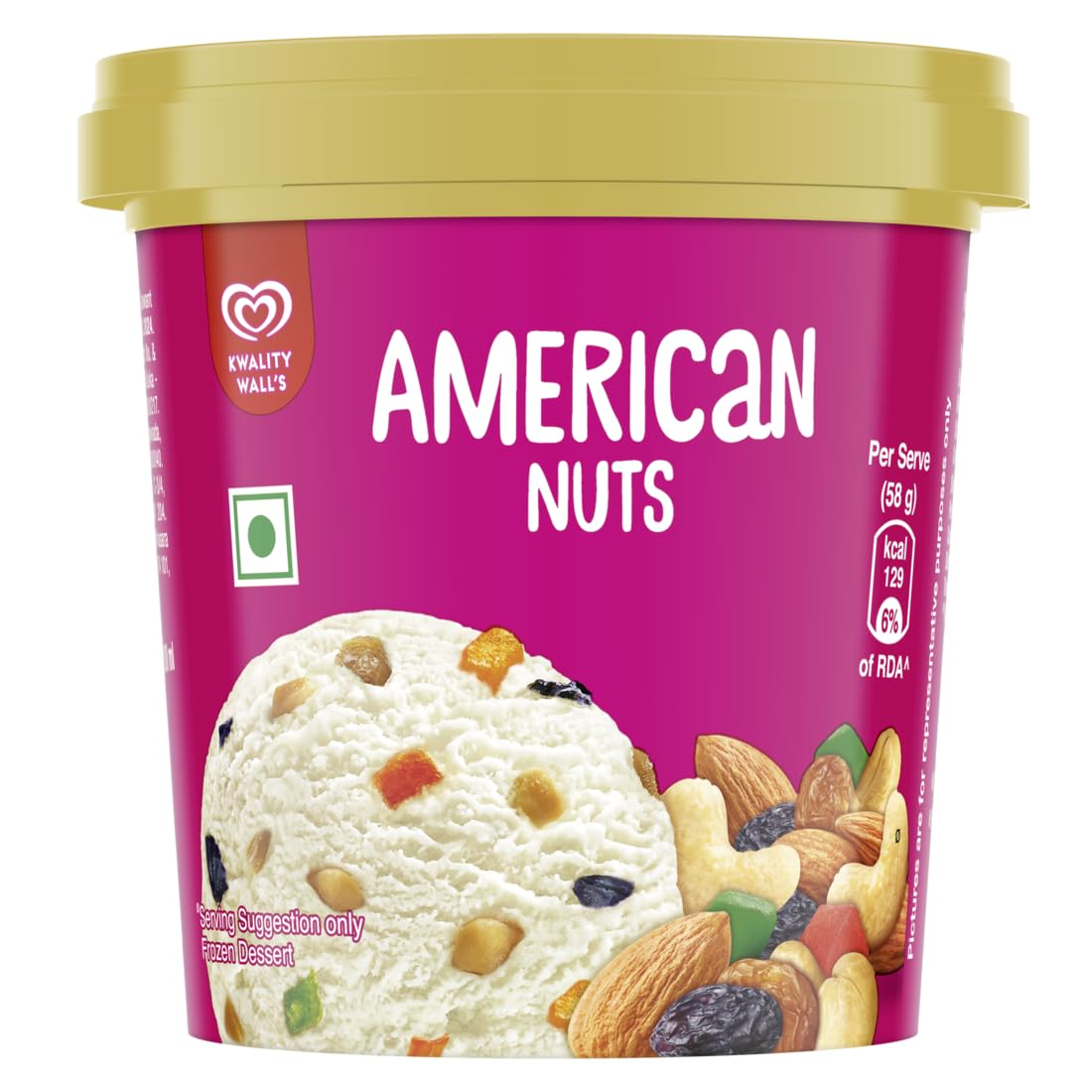 KWALITY WALLS AMERICAN NUTS 100ML