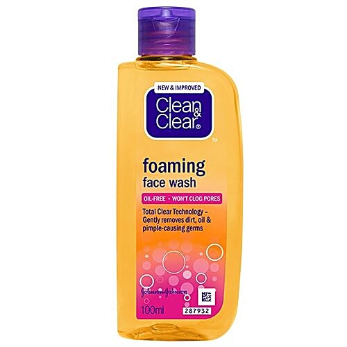 CLEAN & CLEAR FOAMING FACE WASH 100ML