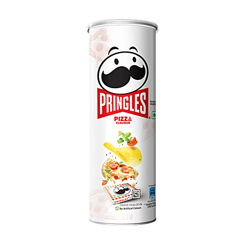 PRINGLES PIZZA FLAVOUR 107GM
