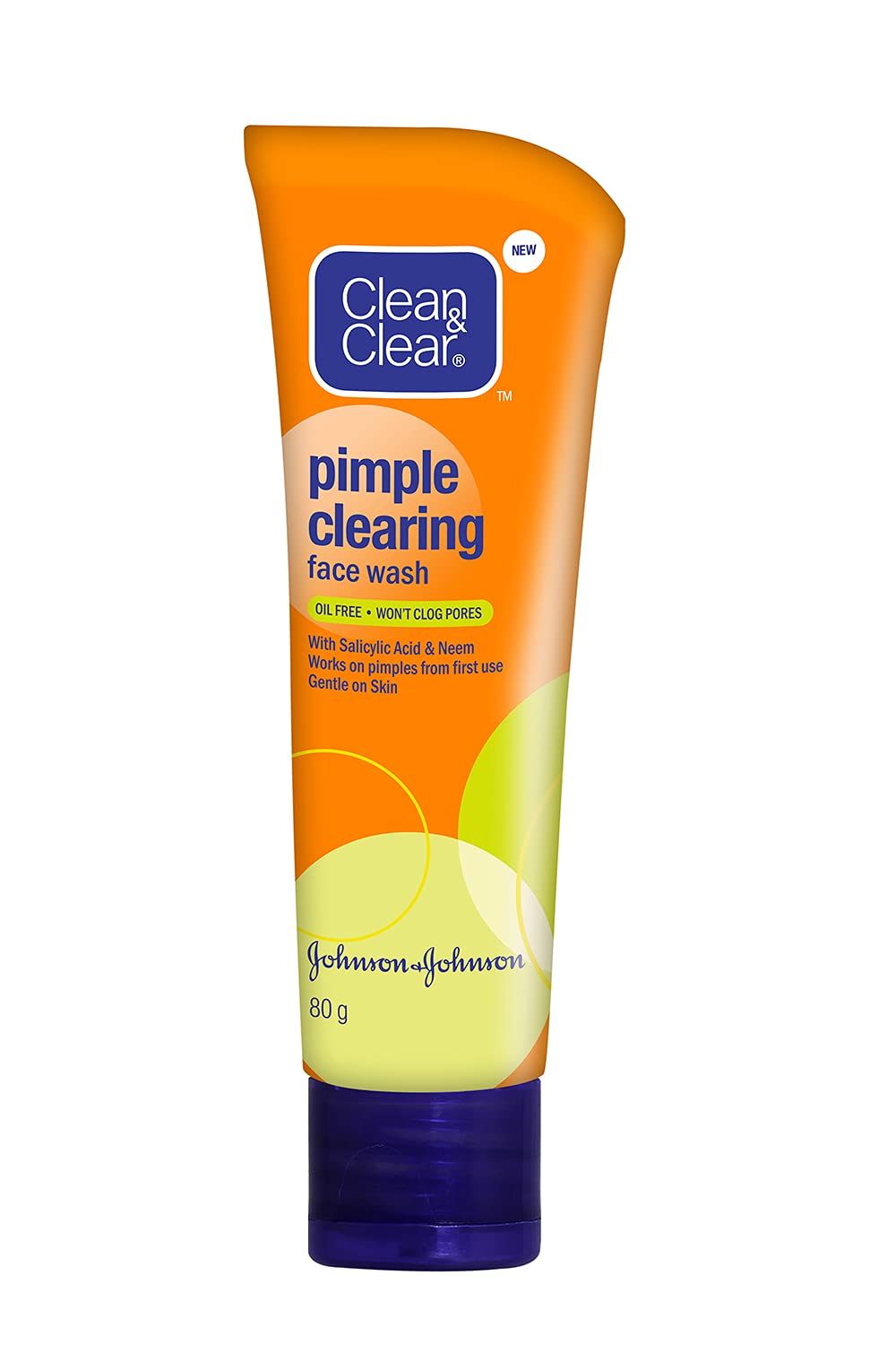 CLEAN CLEAR PIMPLE CLEARING F. WASH 80GM