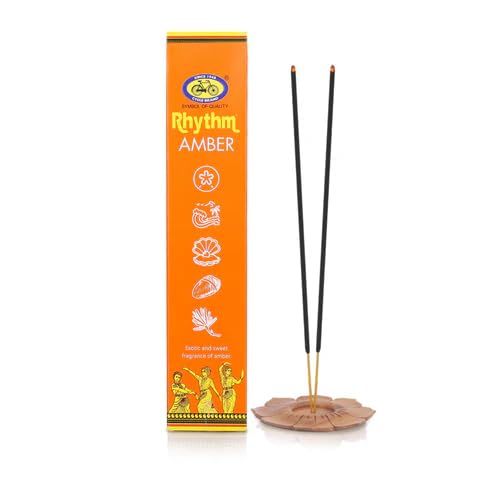 CYCLE BRAND RHYTHM AMBER INCENSE STICKS 110GM