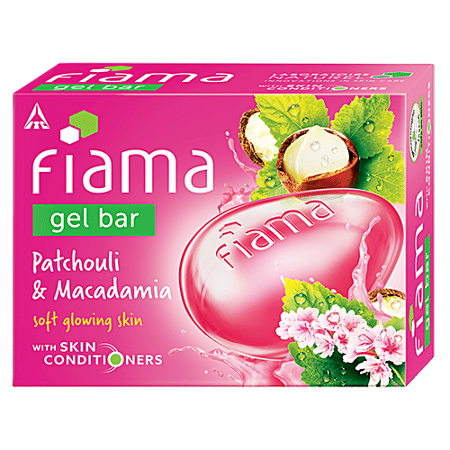 FIAMA GEL-BAR PATCHOULI &MACADAMIA 125GM