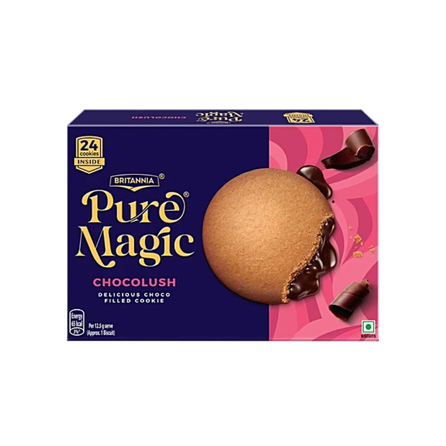 BRITANNIA PURE MAGIC CHOCOLUSH 12M