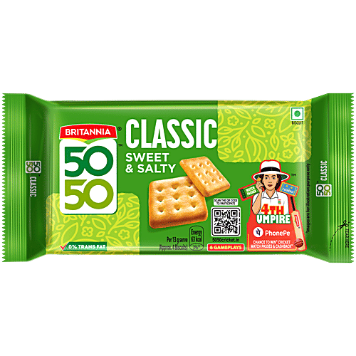 BRITANNIA 5050 SWEET & SALTY 188GM