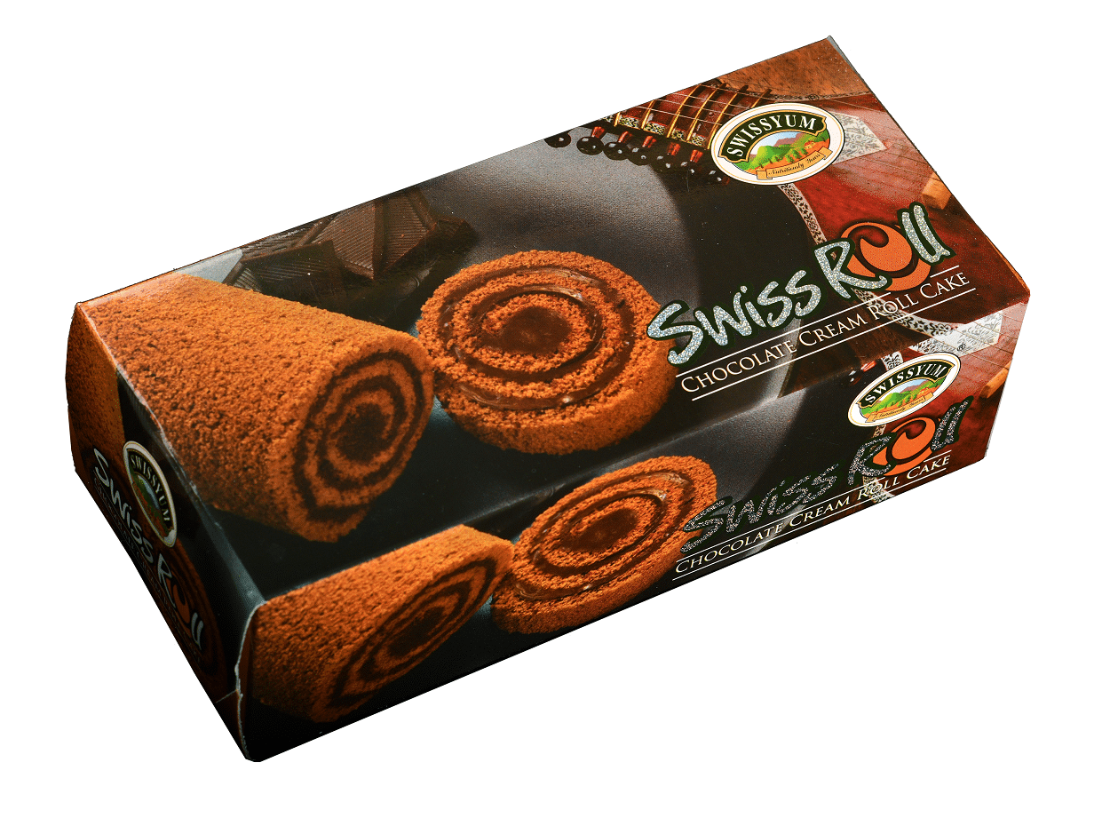 SWISSYUM SWISS ROLL CHOCOLATE CREAM 150GM