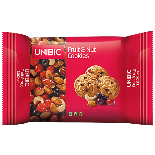 UNIBIC FRUIT & NUT COOKIES 150GM