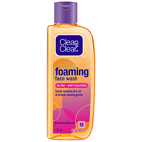 CLEAN & CLEAR FOAMING FACE WASH 150ML MRP-235/-