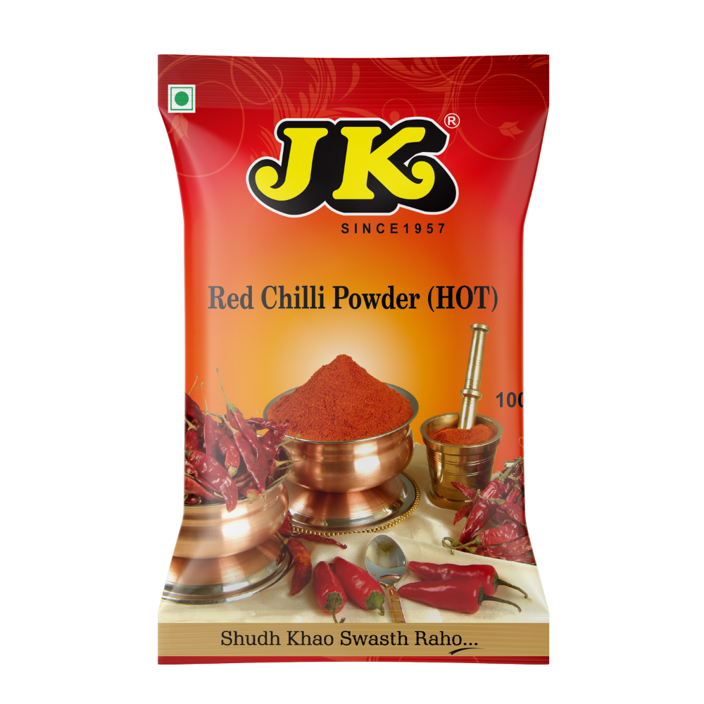 JK RED CHILLI POWDER (HOT) 16GM