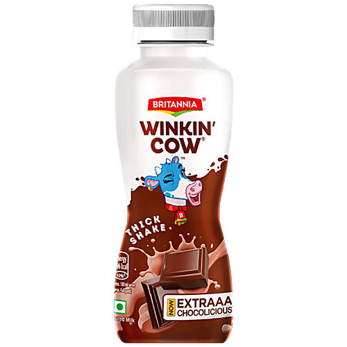 BRITANNIA WINKIN COW CHOCOLICIOUS THICK SHAKE 180ML