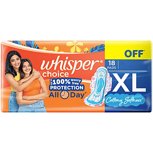 WHISPER CHOICE XL280MM 18 PADS