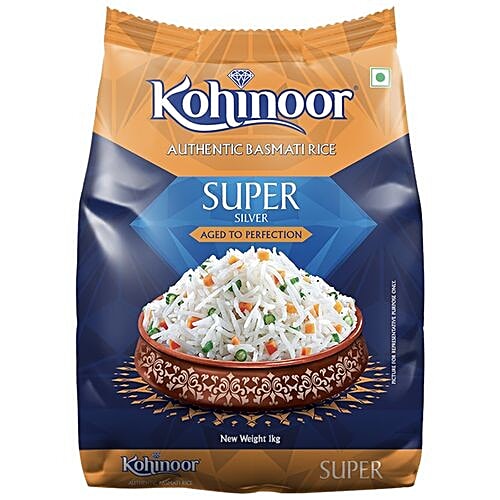 KOHINOOR SUPER SILVER RICE 1KG