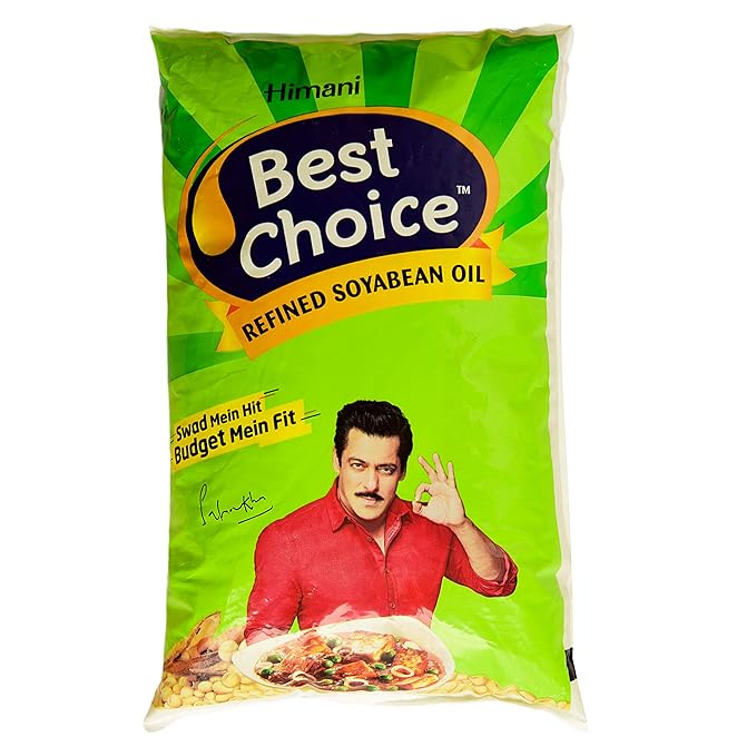 HIMANI BEST CHOICE SOYABEAN OIL POUCH 1LT