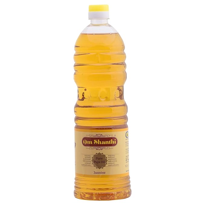OM SHANTHI PURE PUJA OIL JASMIN 1L