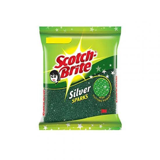 SCOTCH BRITE SILVER SPARKS 7CM*7.5CM 1N