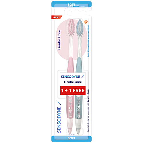 SENSODYNE GENTLE CARE 1+1 SOFT MRP-140/-