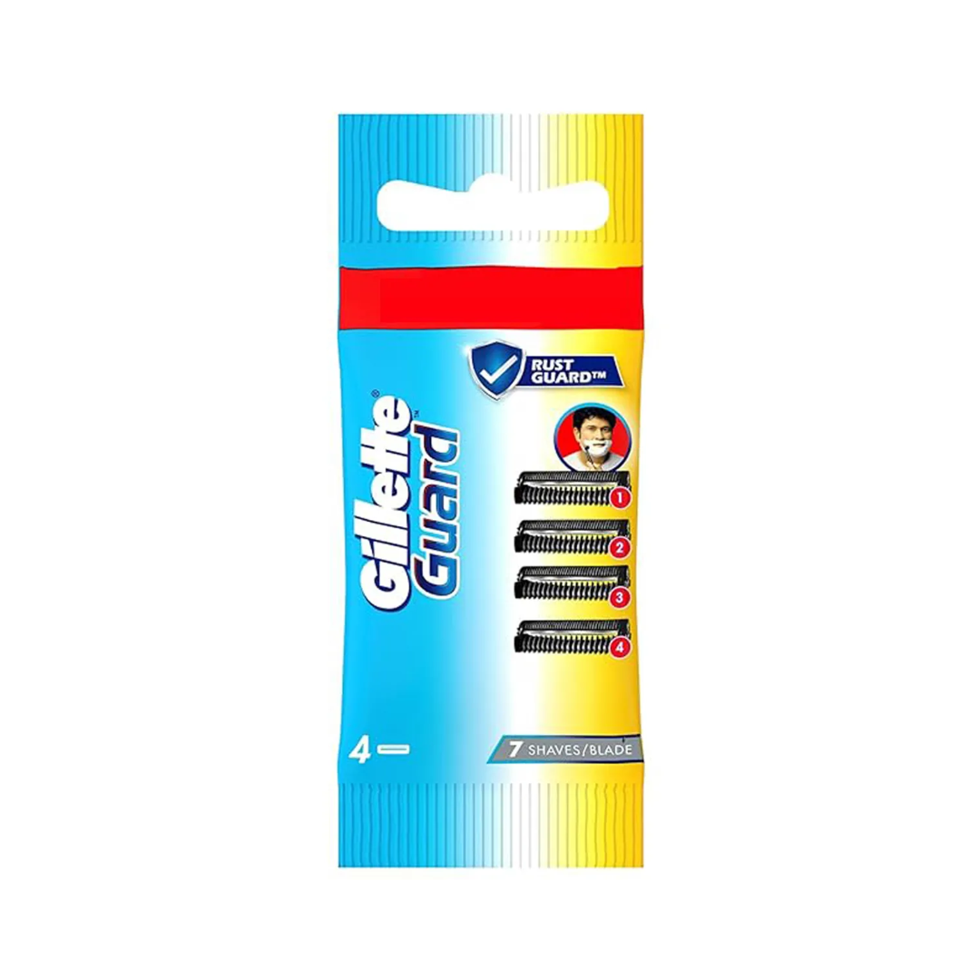GILLETTE GUARD 4 CARTRIDGE 1PIS