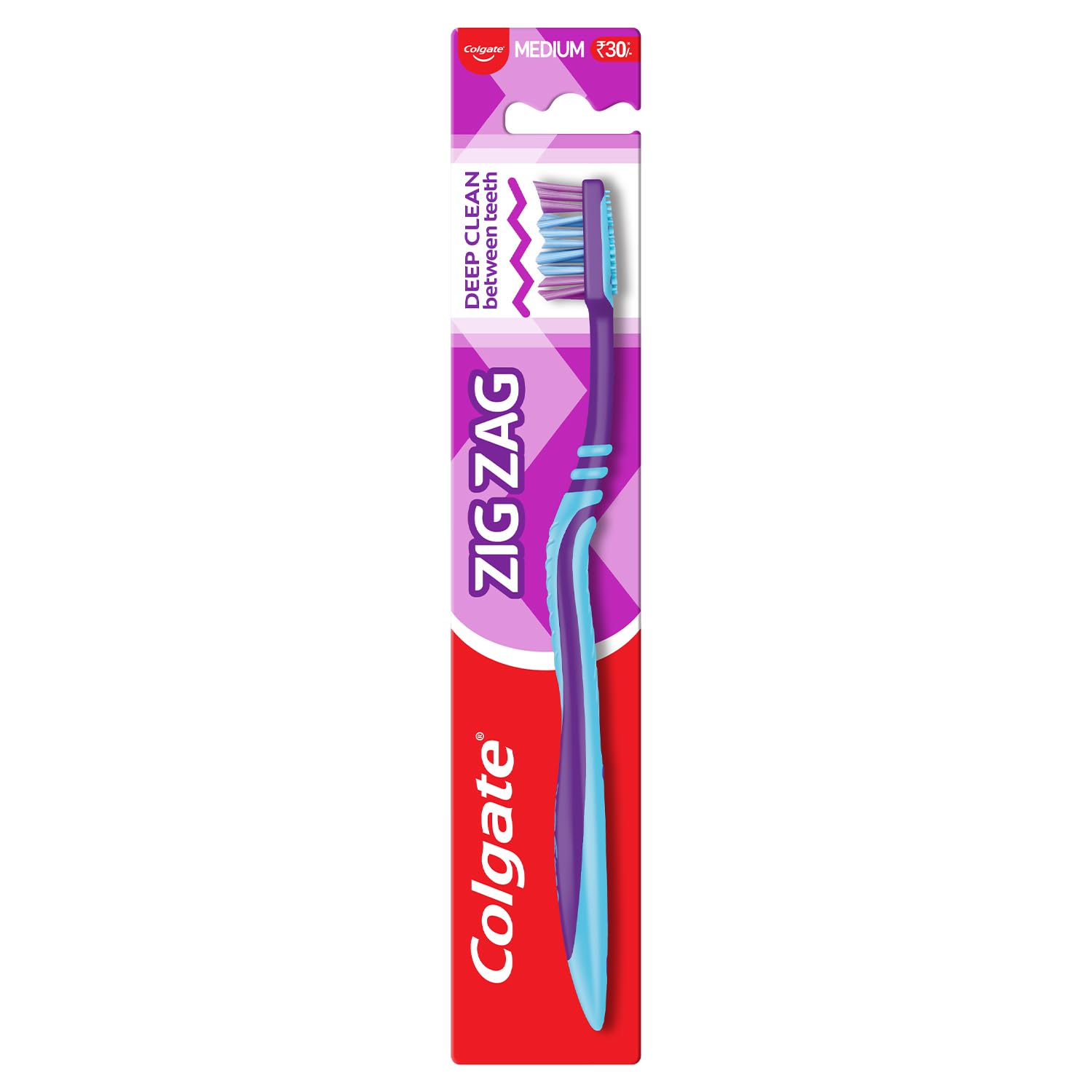COLGATE ZIG ZAG ANTI BACTERIAL TOOTHBRUSH 1N