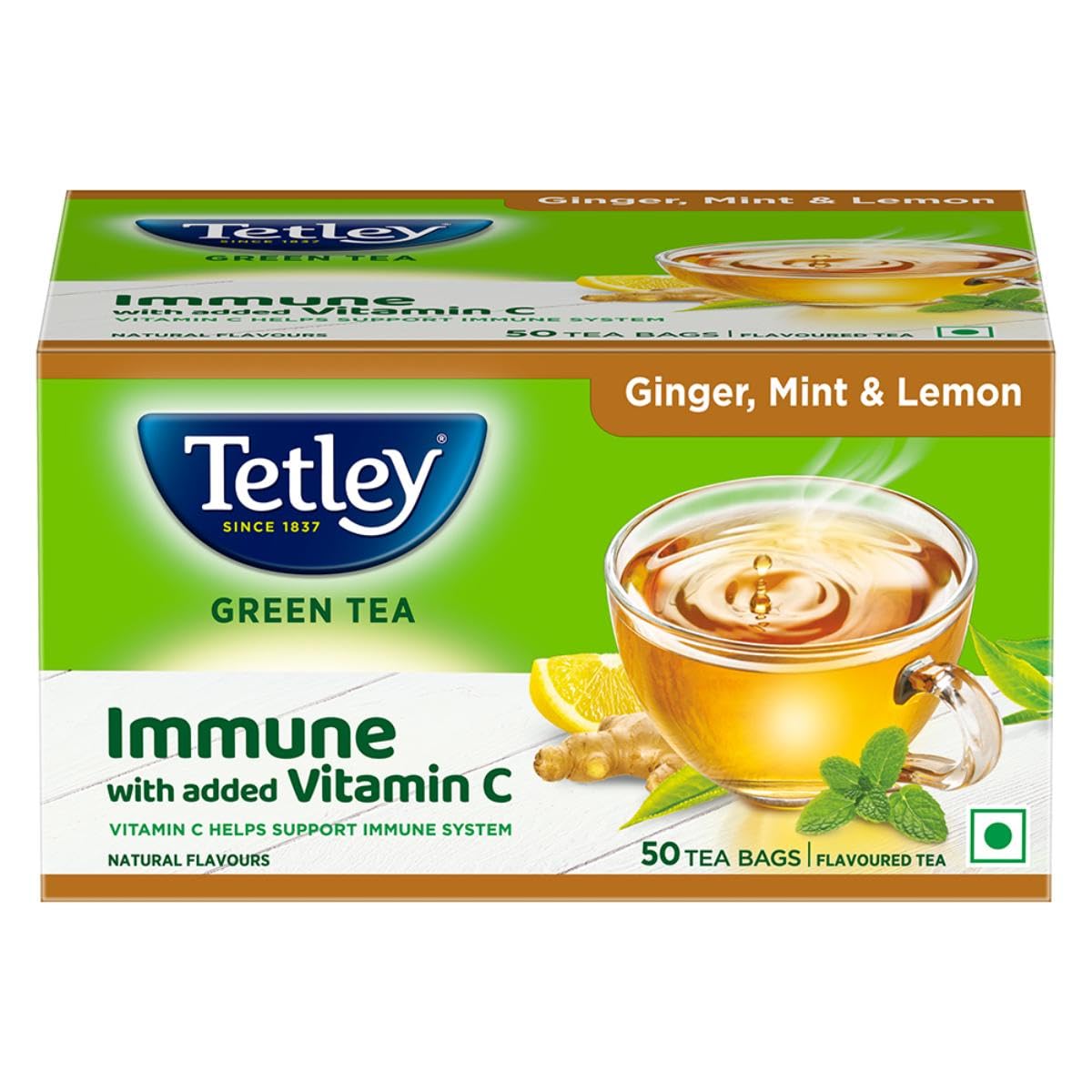 TETLEY GREEN TEA 50CUP