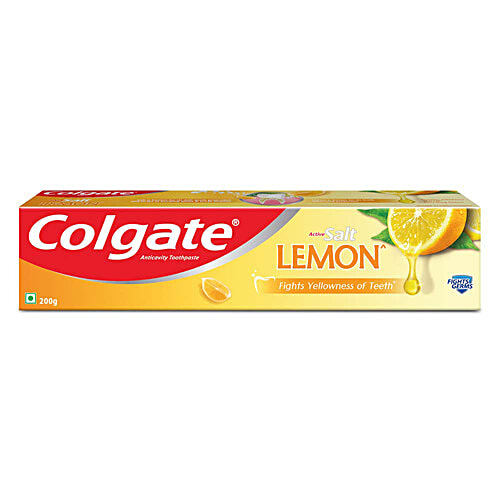 COLGATE ACTIVE SALT LEMON 200GM