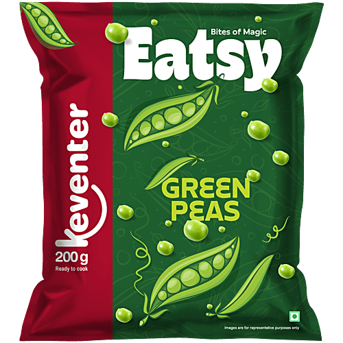 KEVENTER GREEN PEAS 200GM MRP-60/-