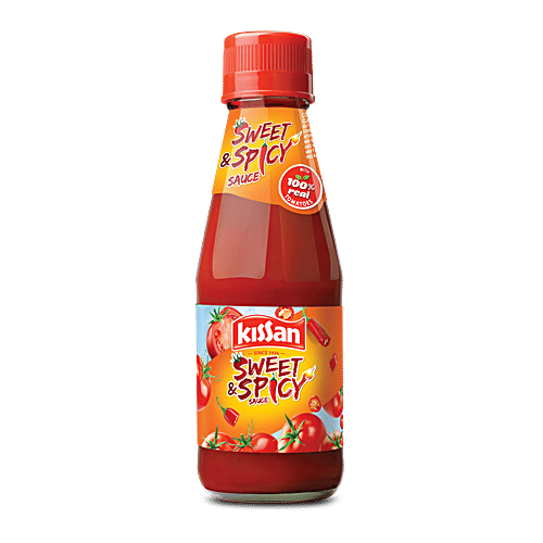 KISSAN SWEET & SPICY SAUCE 200GM