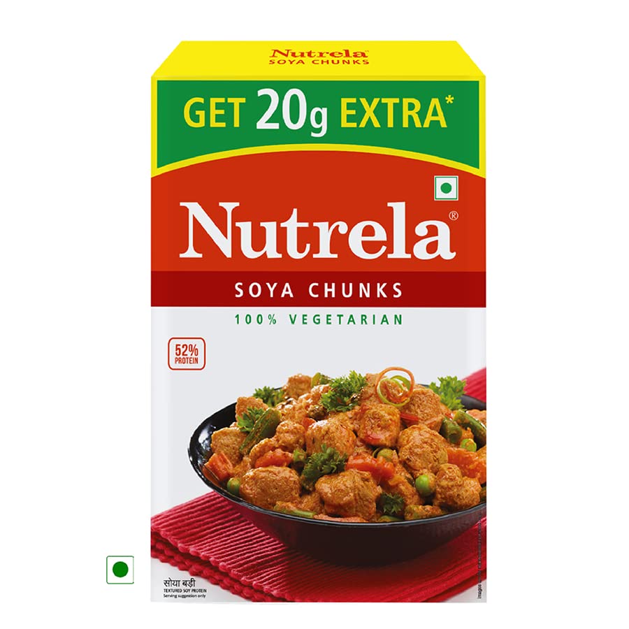 NUTRELA SOYA CHUNKS BIG 200GM