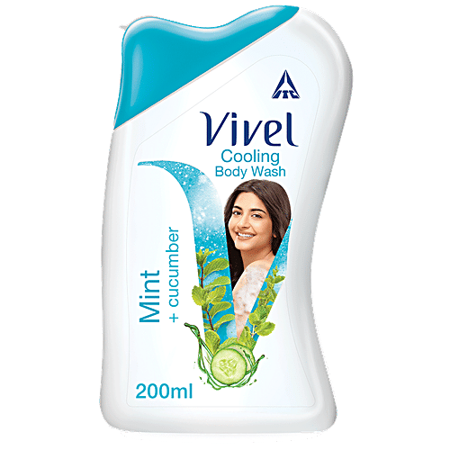 VIVEL BODY WASH MINT CUCUMBER