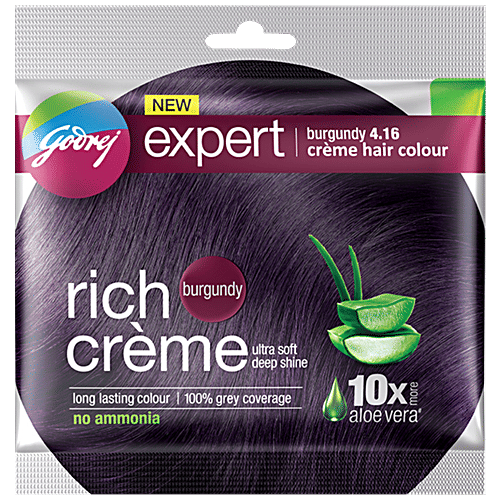 GODREJ EXPERT RICH CREME 4.16 BURGUNDY COLOUR 20G+20ML