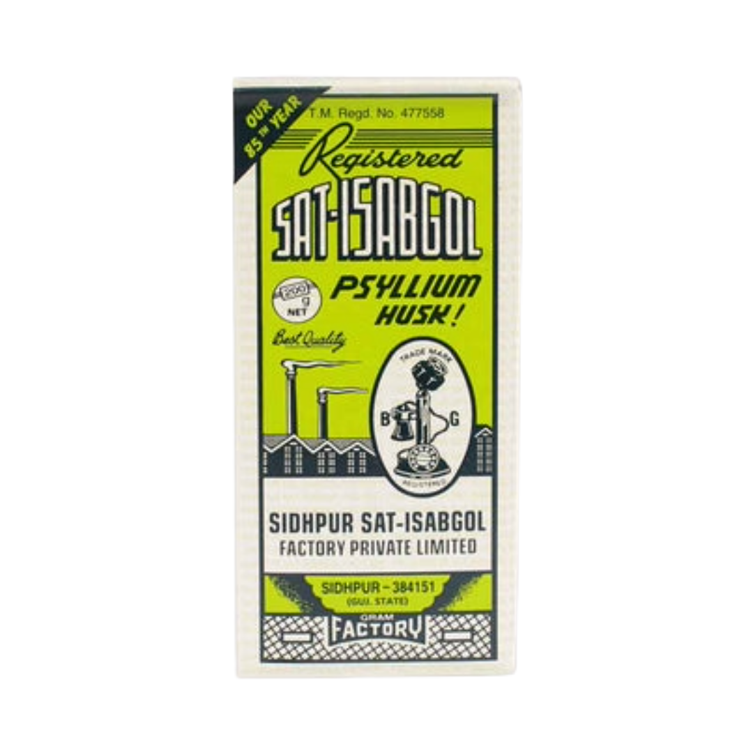 SAT-ISABGOL PSYLLIUM HUSK 200GM MRP-360/-