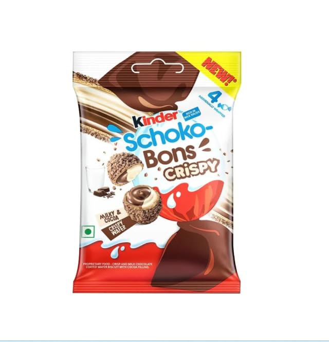 KINDER SCHOKO BONS CRISPY 22.4GM