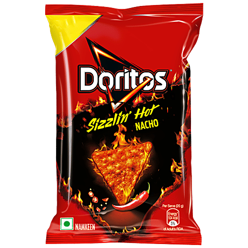 DORITOS SIZZLIN HOT NACHO 22GM