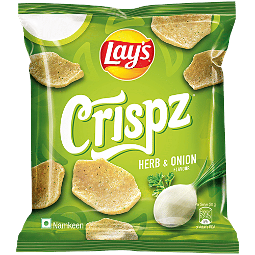 LAYS CRISPZ HERB & ONION 22GM