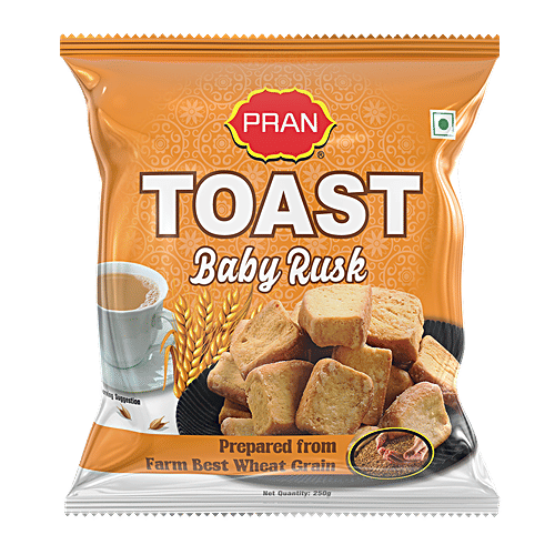 PRAN BABY RUSK TOAST 250GM