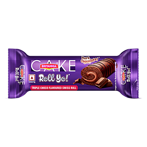BRITANNIA CAKE ROLL YO CHOCO 24GM