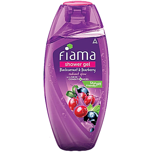 FIAMA BLACKCURRANT & BEARBERRY SHOWER GEL 250ML